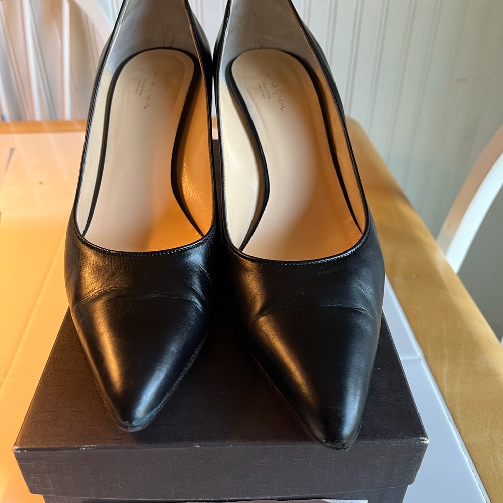 Cole Haan Black Leather Pump